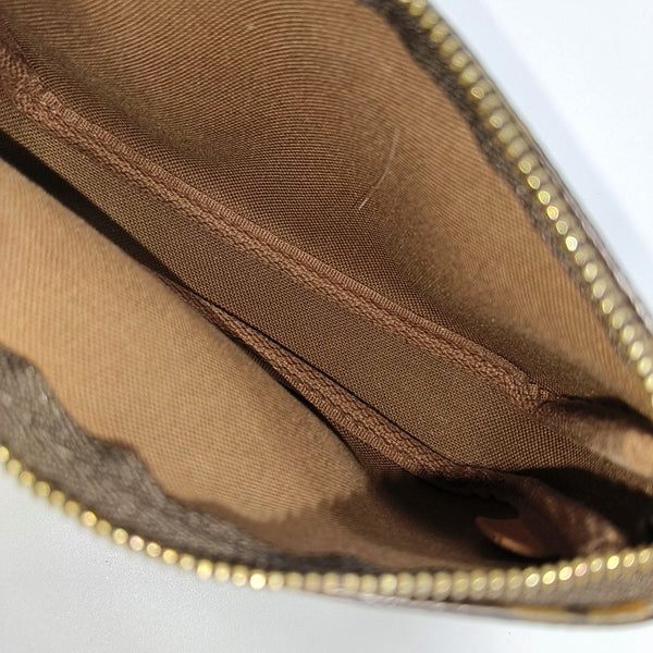 ACCESSOIRES Mini Monogram Coated Canvas Brown