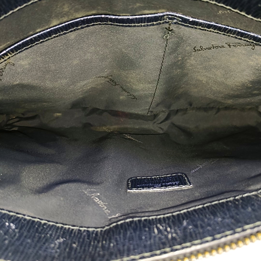 Calfskin Clutch Blue