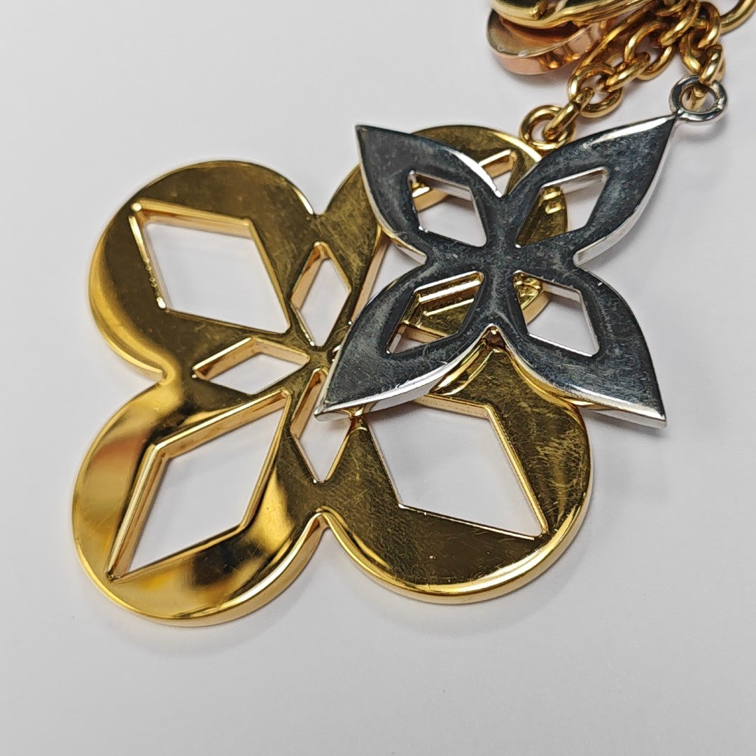 Metal Bag Charm Gold