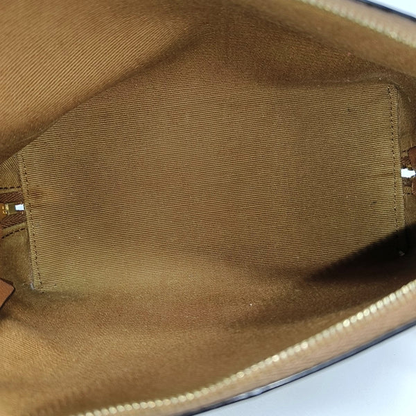 TRIOMPHE CANVAS Mini Coated Canvas Brown