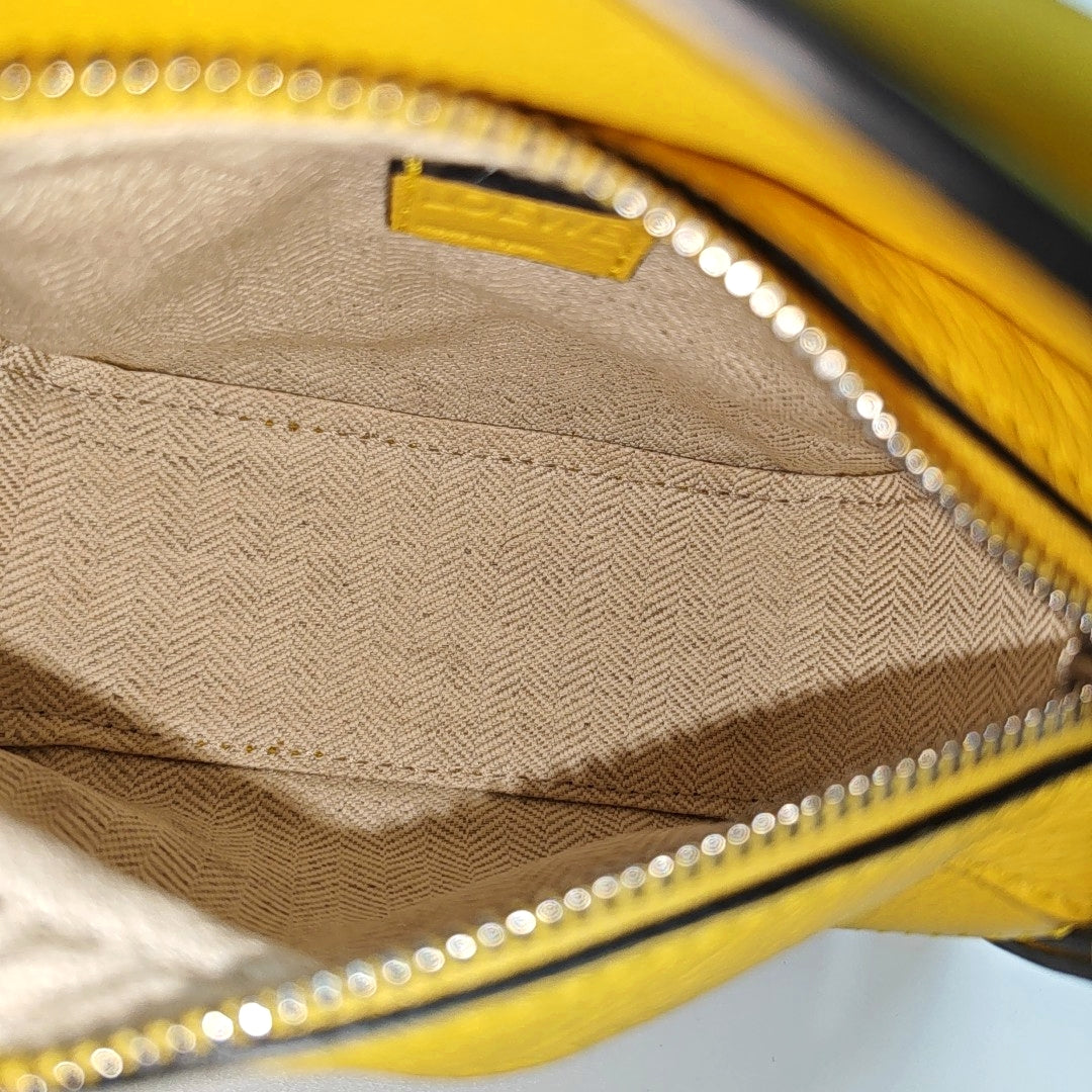 Puzzle Calfskin Yellow