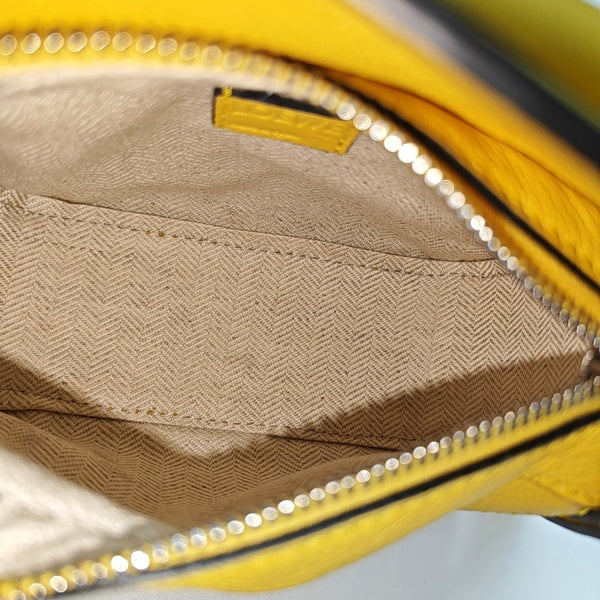Puzzle Calfskin Yellow