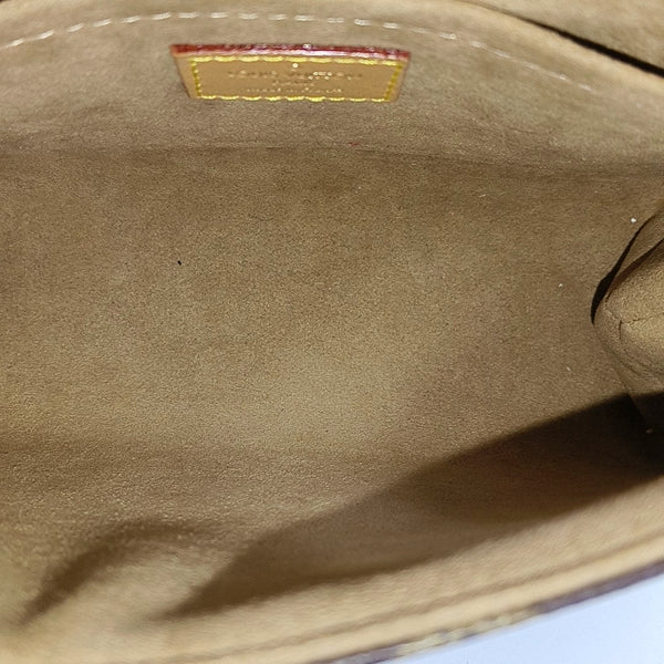 LOCKY BB Monogram Coated Canvas Brown