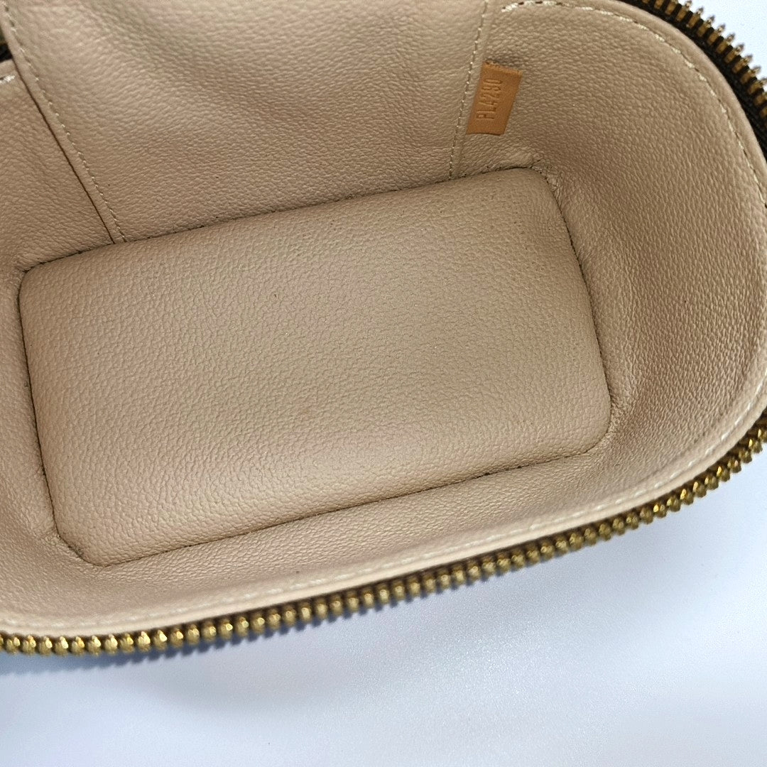 NICE Super Mini Monogram Coated Canvas Brown