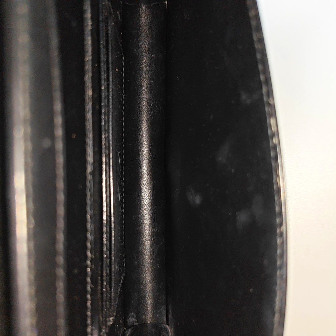 Calfskin Shoulder Bag Black