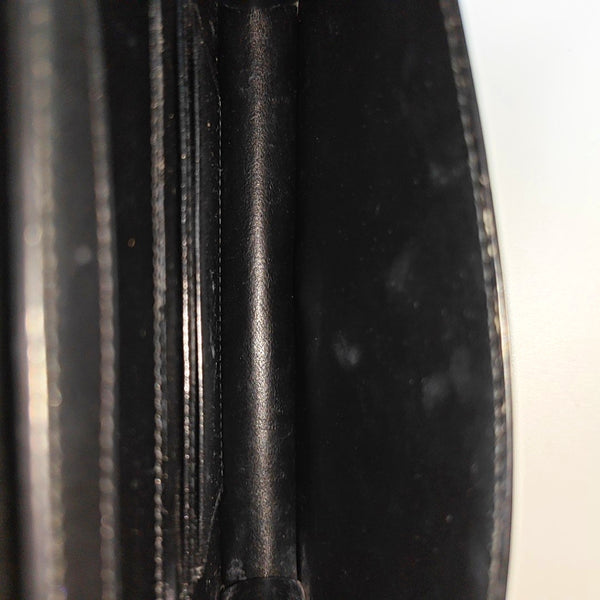 Calfskin Shoulder Bag Black