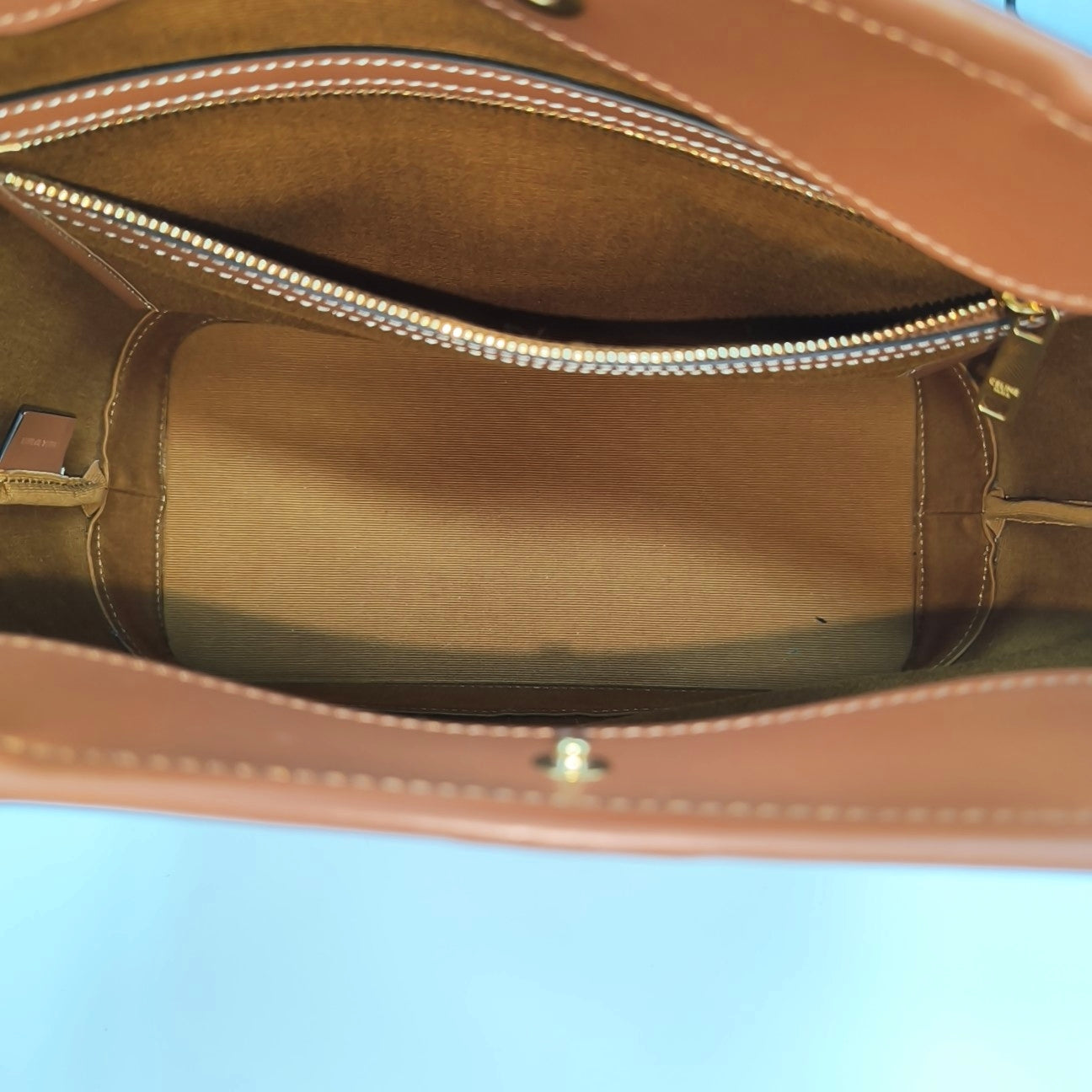 TRIOMPHE CANVAS Small Coated Canvas Beige