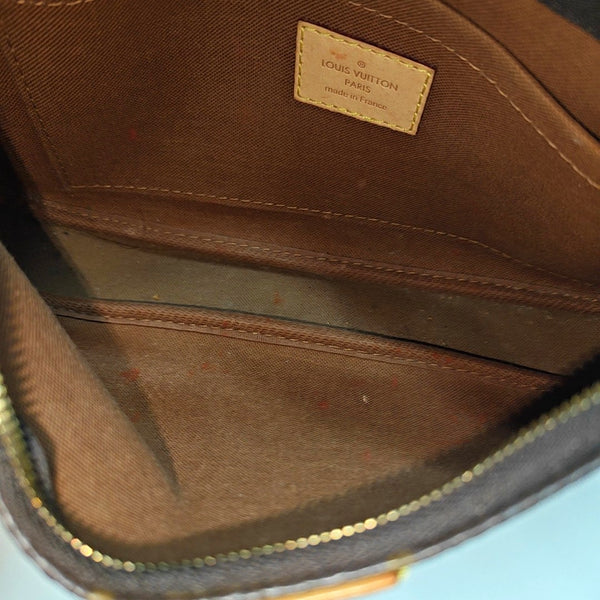 MULTI Monogram Coated Canvas Brown