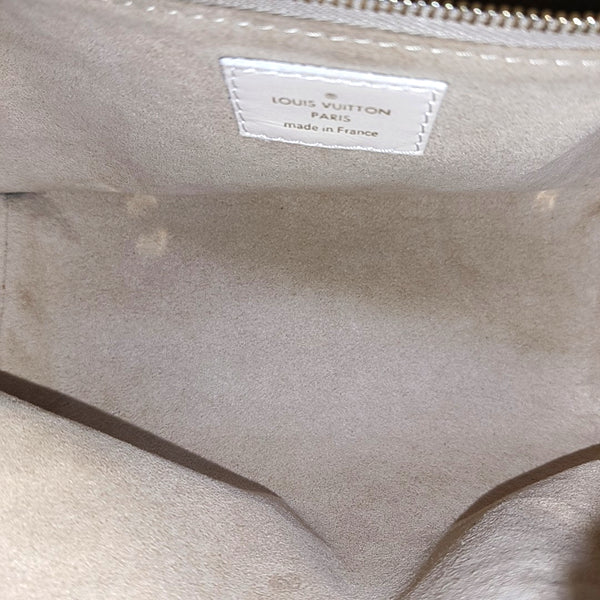 PETITE MALLE Monogram Calfskin Beige