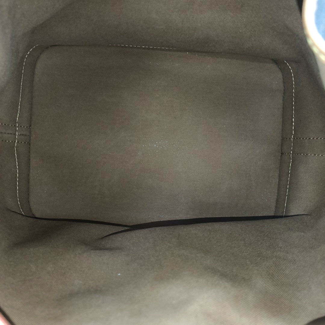 NOÉ MM Monogram Coated Canvas Brown