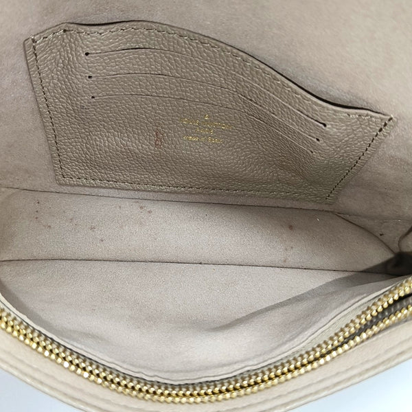 IVY Monogram Calfskin Gray