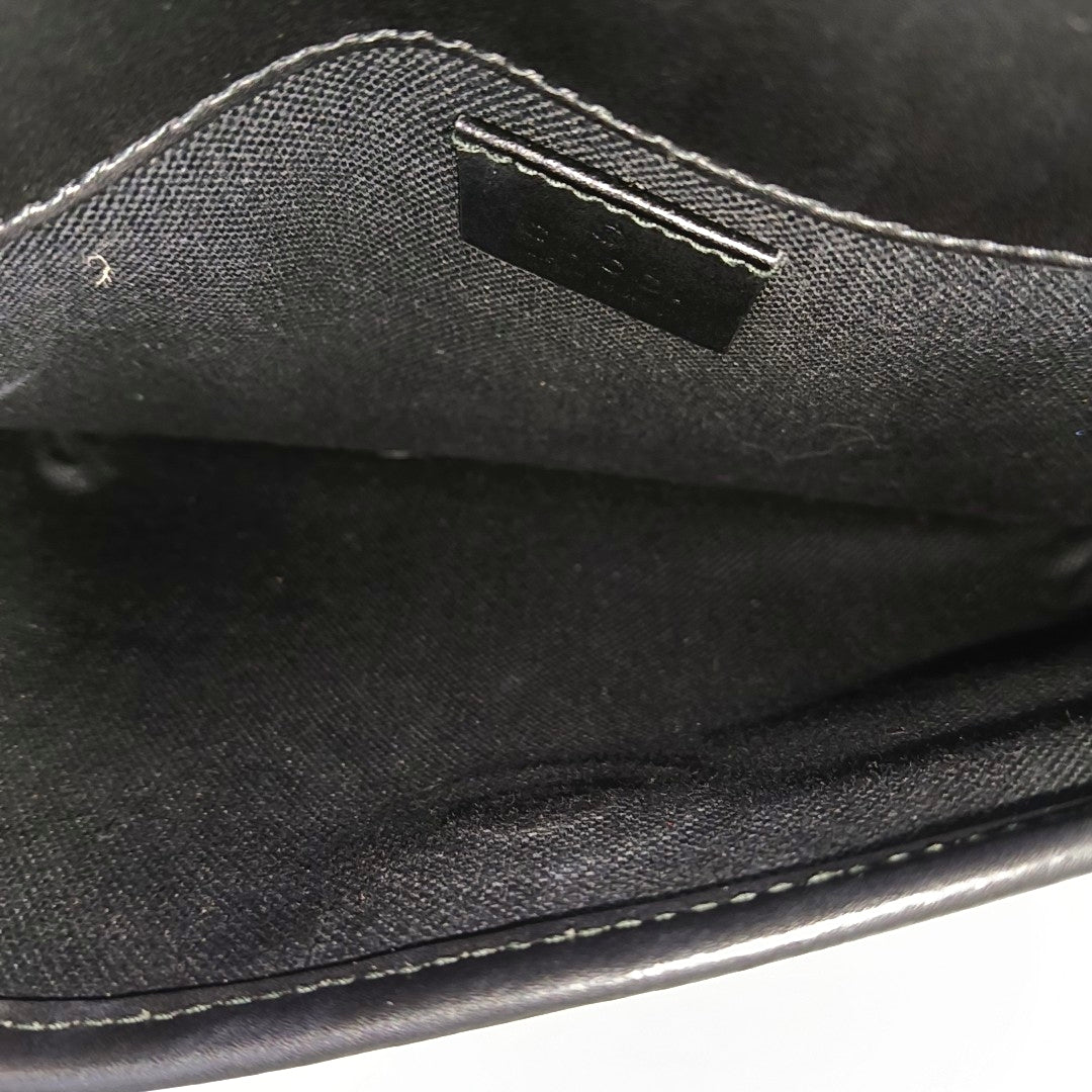 Neo Vintage Monogram Coated Canvas Black
