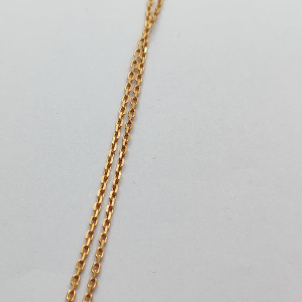 Eileen Metal Gold Necklace