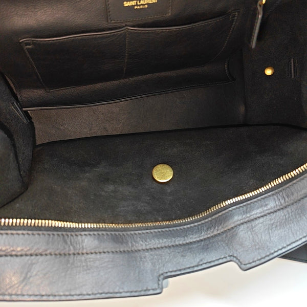 CHYC Y LIGNE Medium Calfskin Black