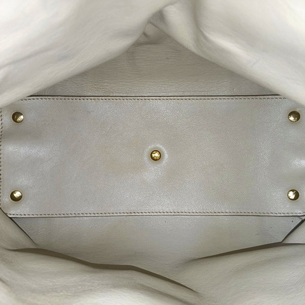 Calfskin Shoulder Bag Blue