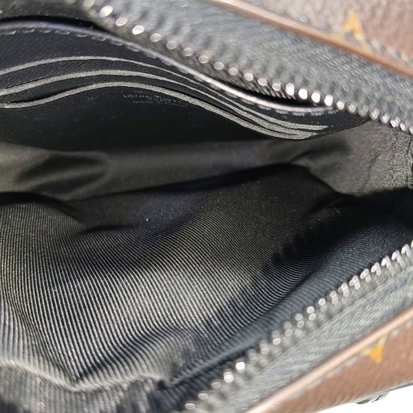 CHRISTOPHER Monogram Coated Canvas Brown