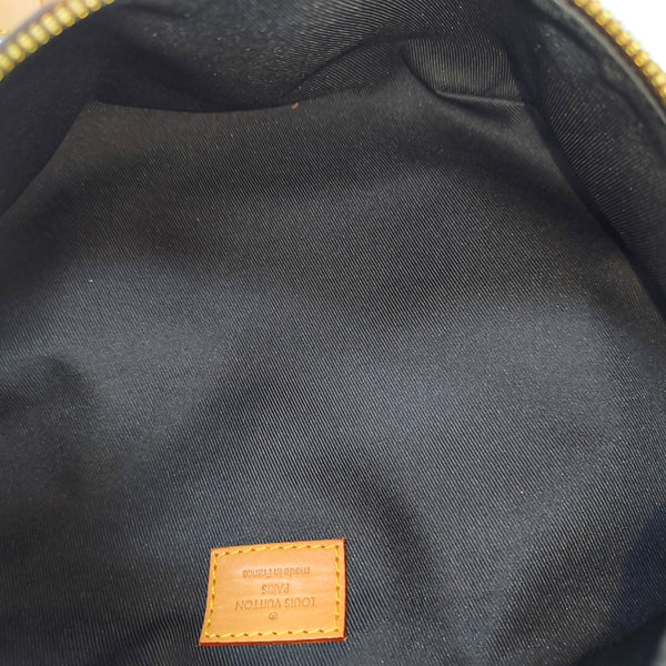 BUMBAG Monogram Coated Canvas Brown