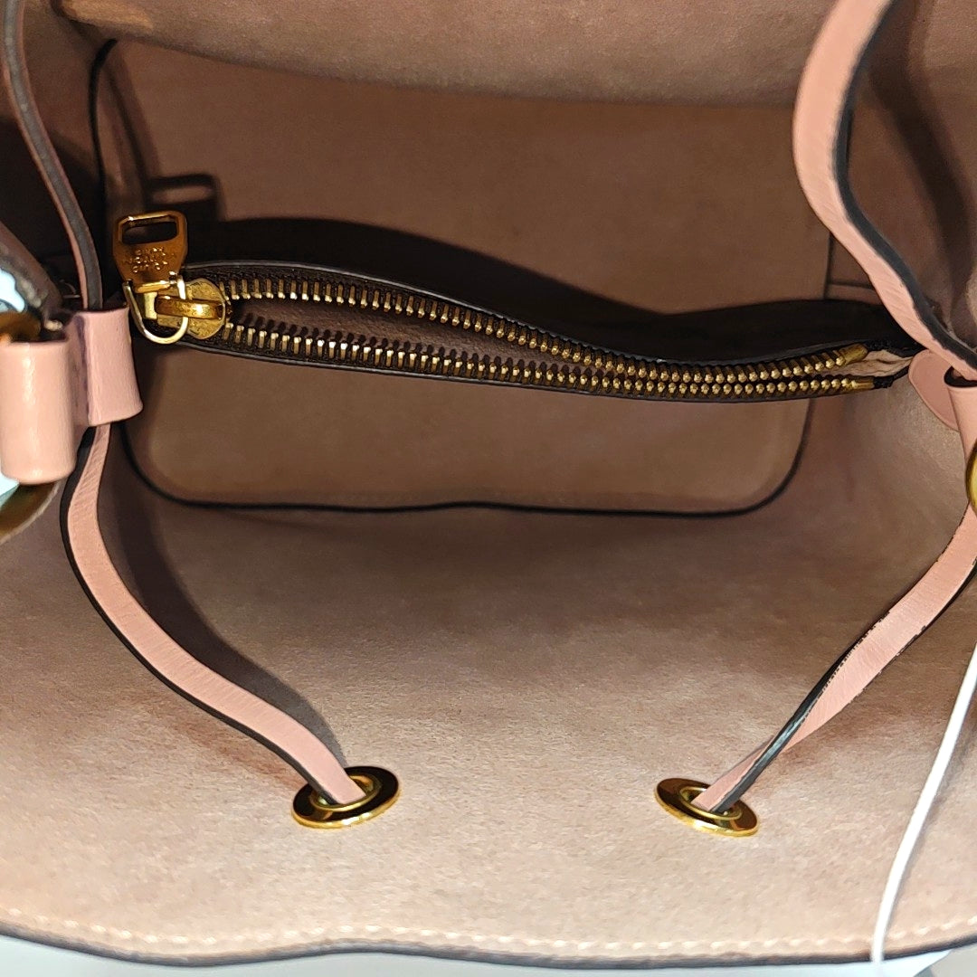 NÉONOÉ MM Monogram Coated Canvas Brown