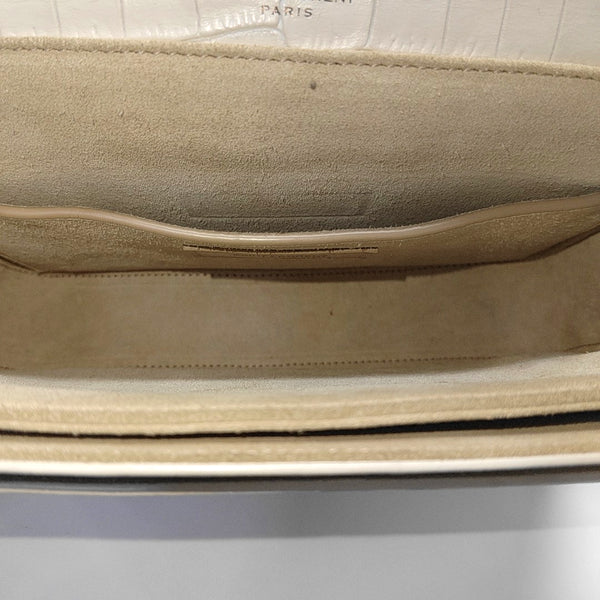 BELLECHASSE Calfskin White