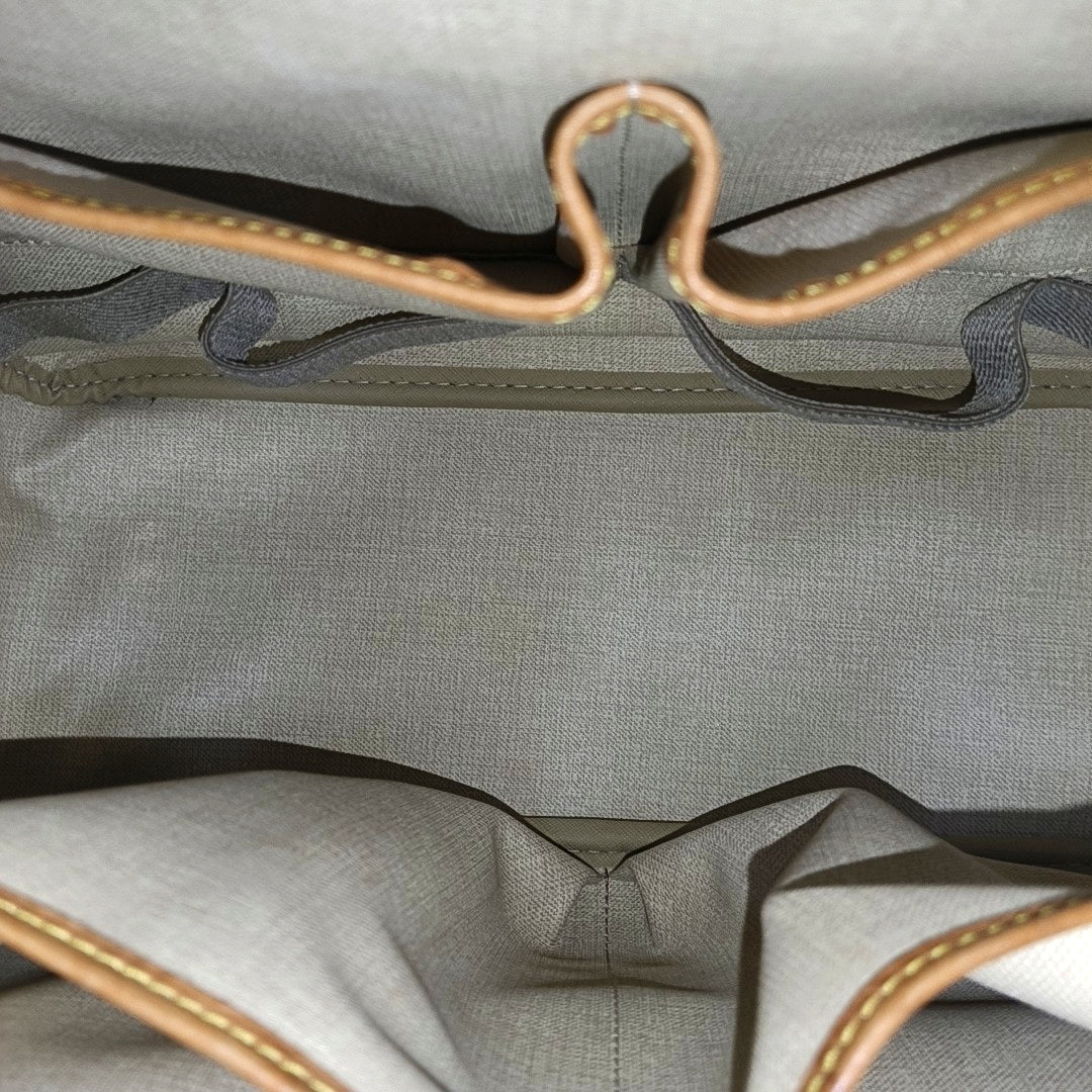 DEAUVILLE Monogram Coated Canvas Brown