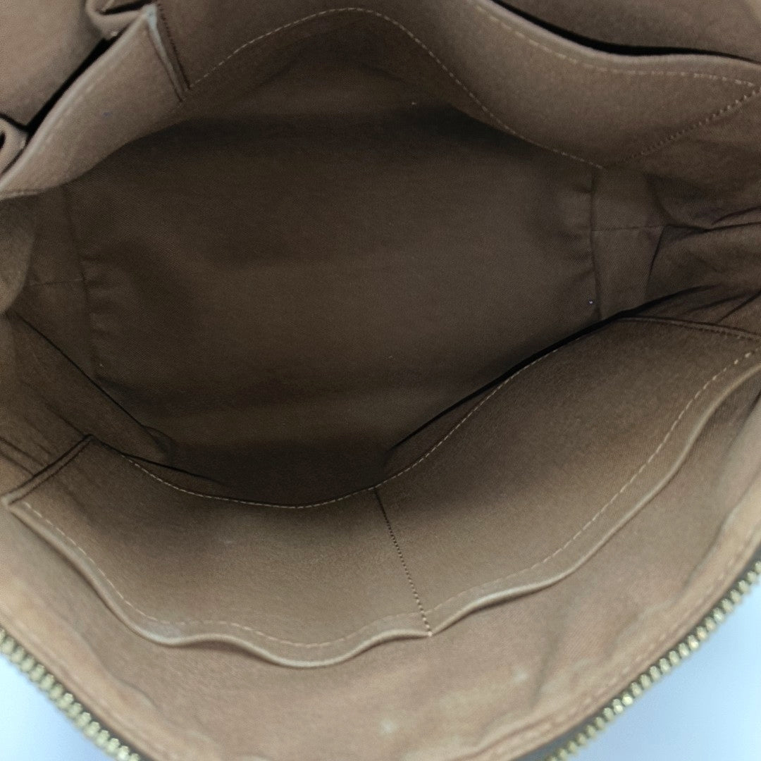 PALERMO PM Monogram Coated Canvas Brown