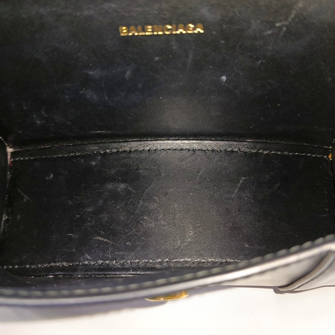 Hourglass XS Calfskin Black