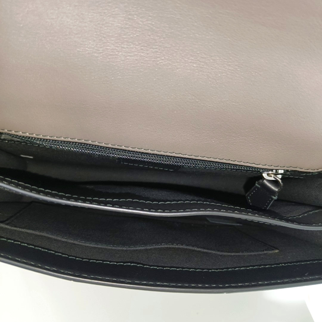Calfskin Shoulder Bag Multicolor