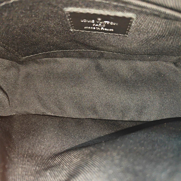 SOFT TRUNK Mini Monogram Coated Canvas Black