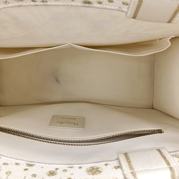 Book Tote Medium Canvas White