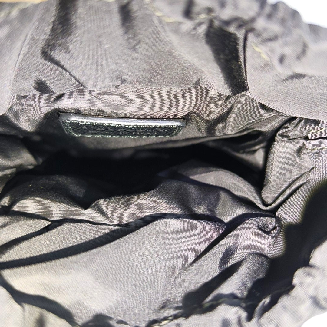 Nylon Top Handle Bag Gray