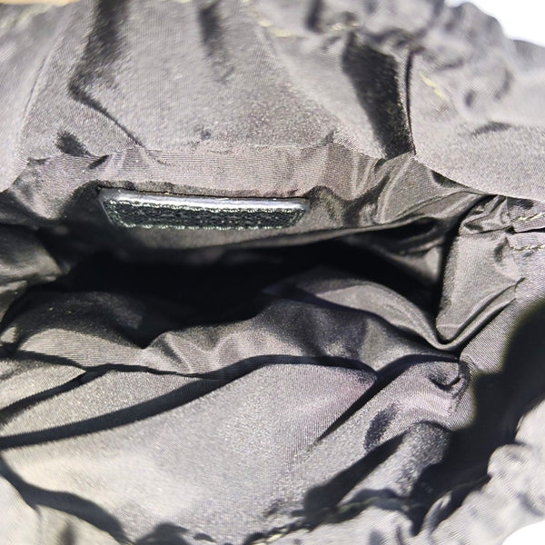 Nylon Top Handle Bag Gray