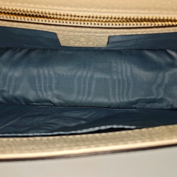 Calfskin Shoulder Bag Small White