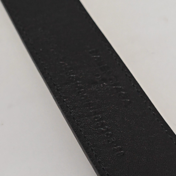 Leather Belt Black