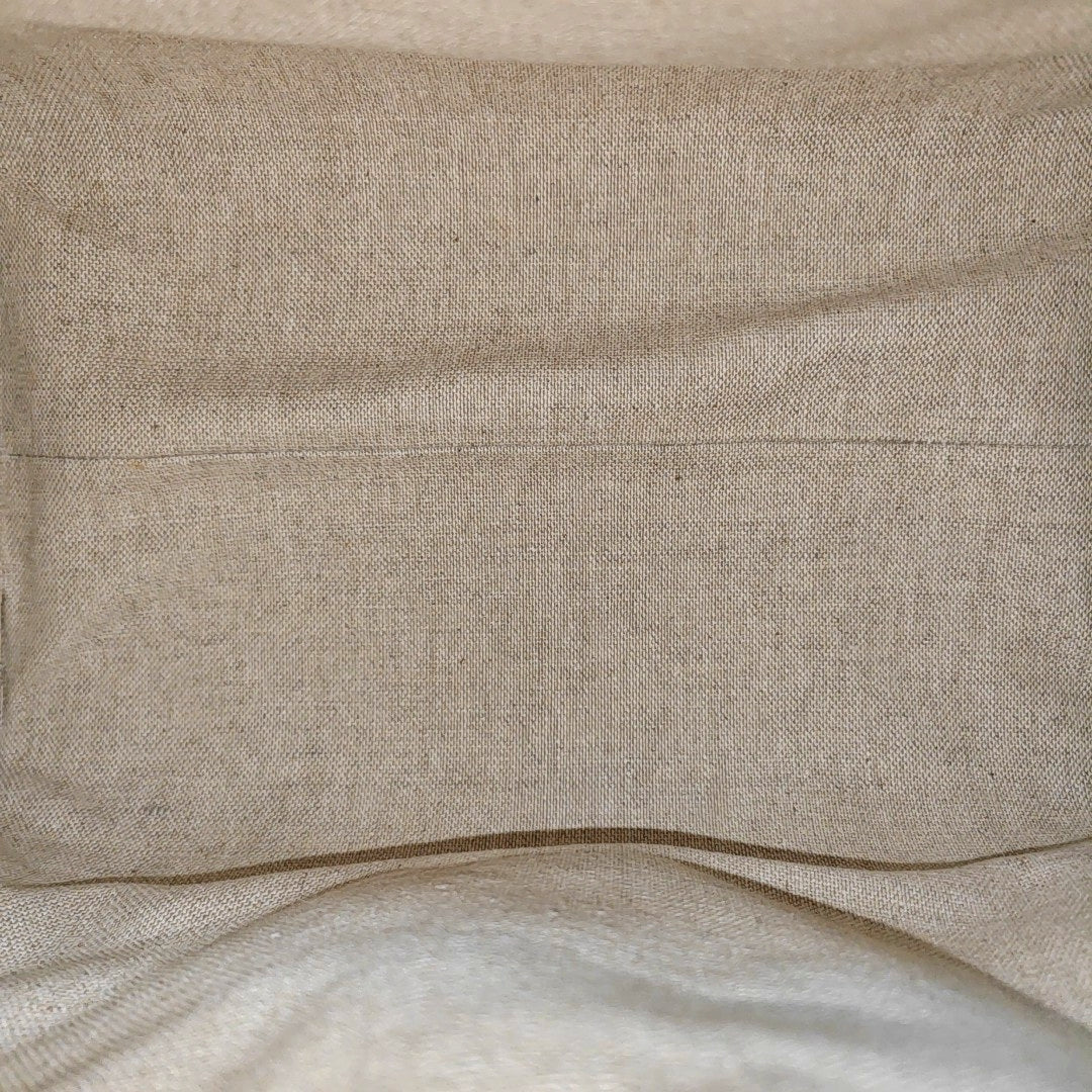 Fabric Top Handle Bag Small White