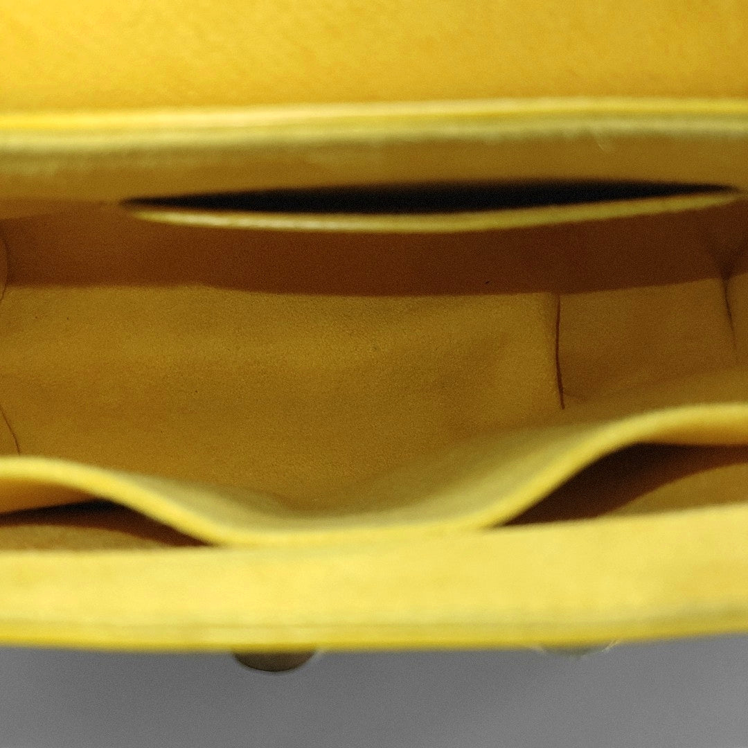 TWIST MM Calfskin Yellow