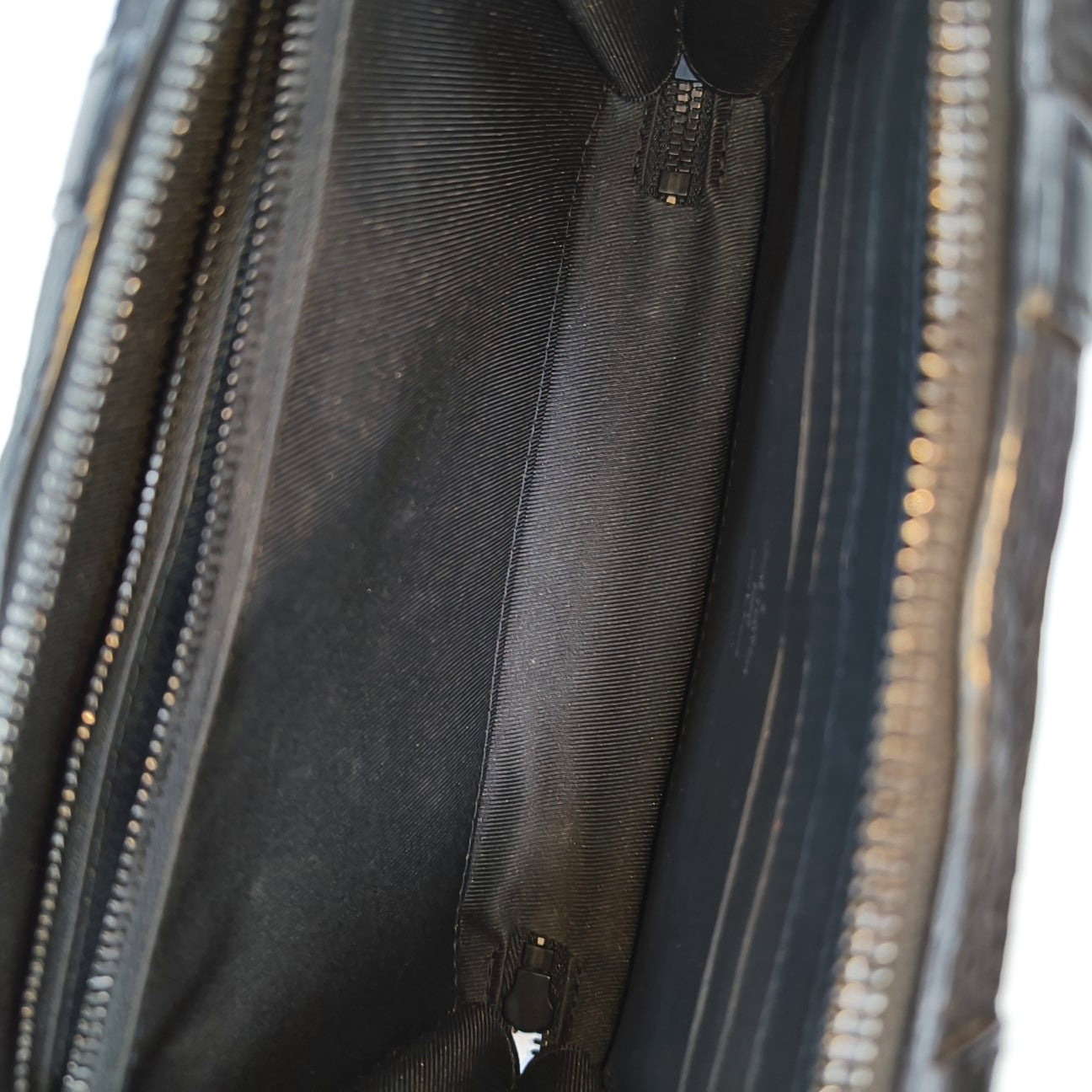 WALLET TRUNK Monogram Calfskin Black