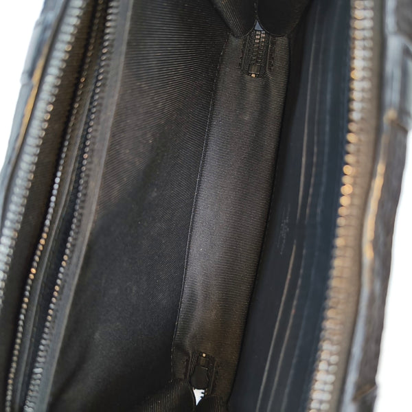 WALLET TRUNK Monogram Calfskin Black