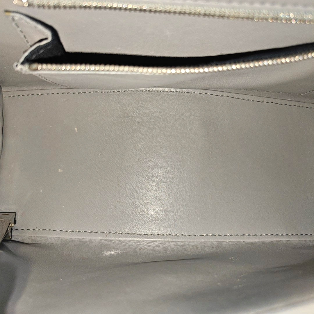 Hourglass S Calfskin Blue