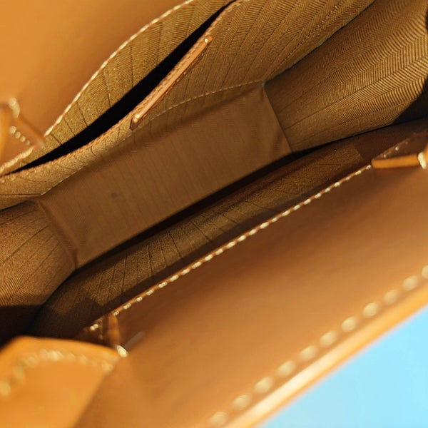 Calfskin Tote Bag Brown