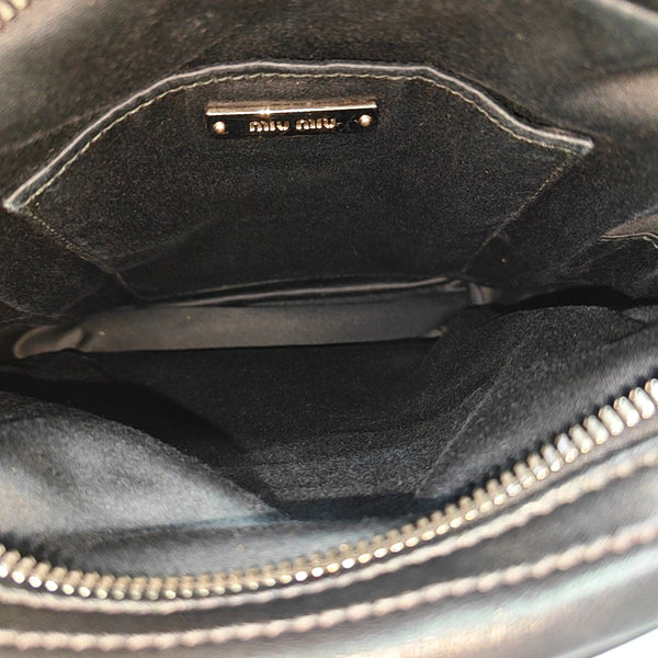 Calfskin Shoulder Bag Black