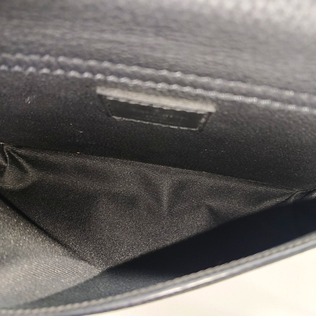 Calfskin Belt Bag Black