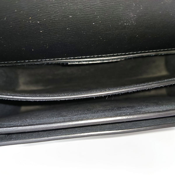 SUNSET Medium Calfskin Black