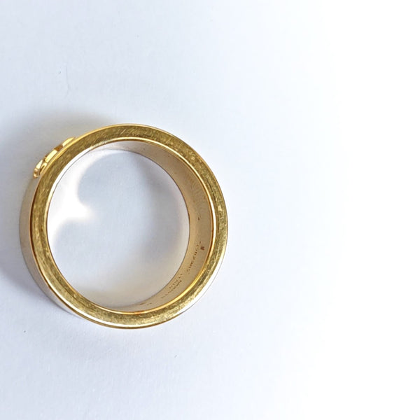 Metal Gold Ring EU 60