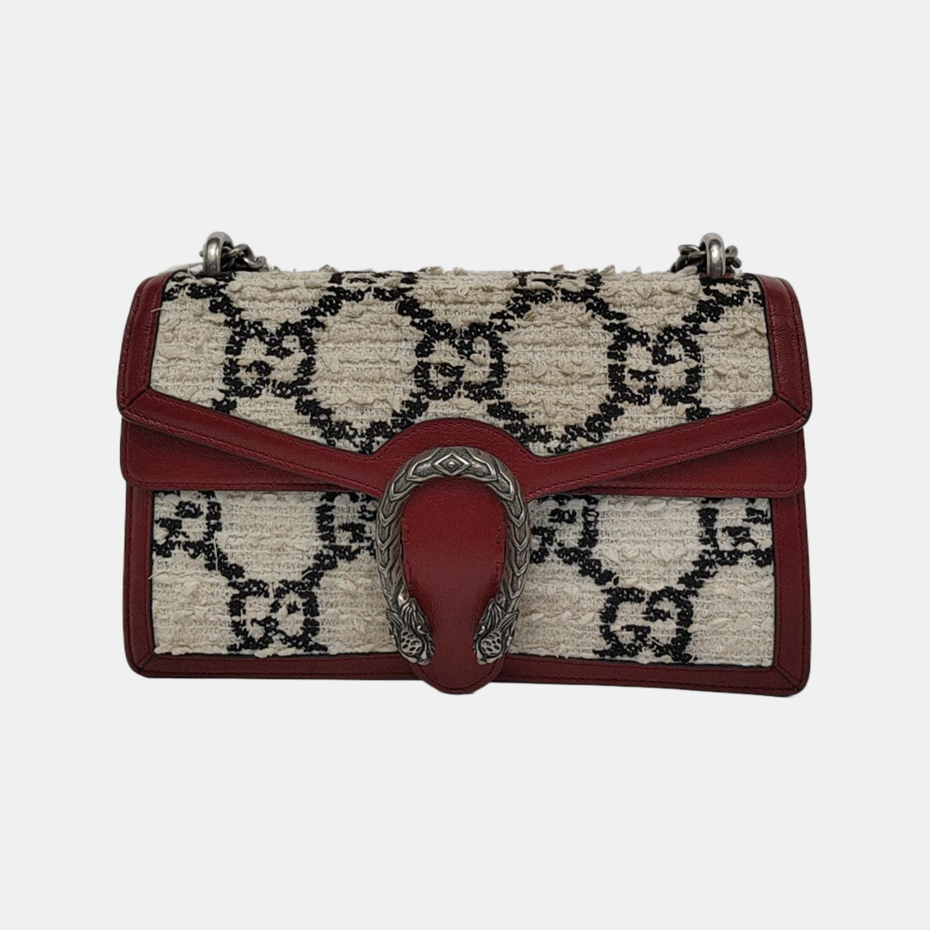 Dionysus Small Monogram Wool Multicolor