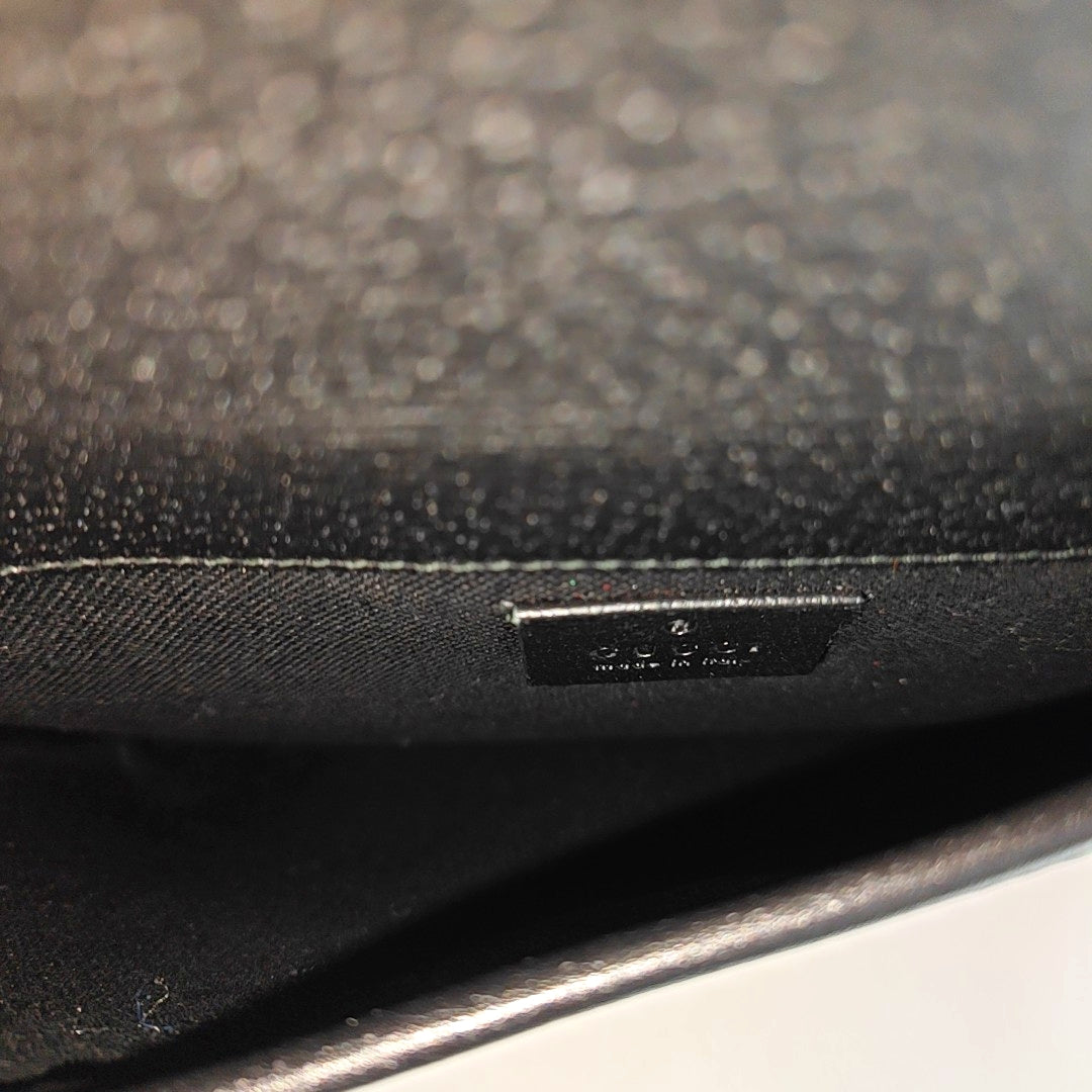 Psychedelic Monogram Coated Canvas Black