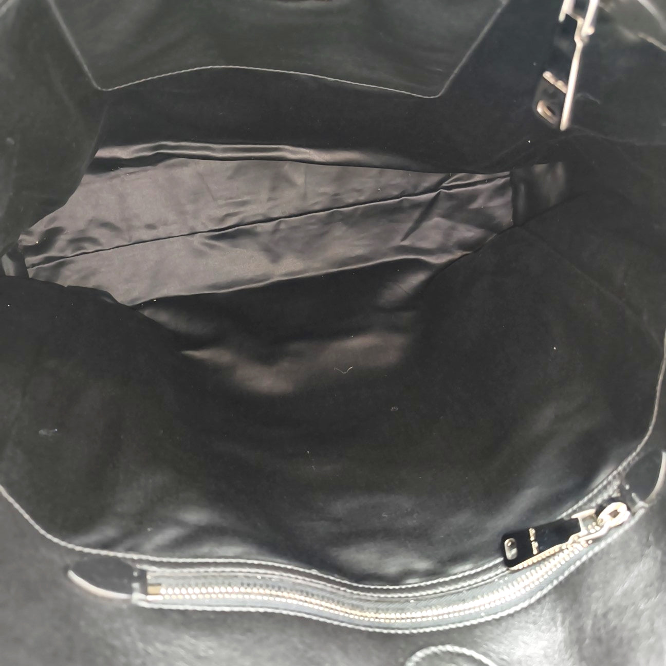 Calfskin Tote Bag Black