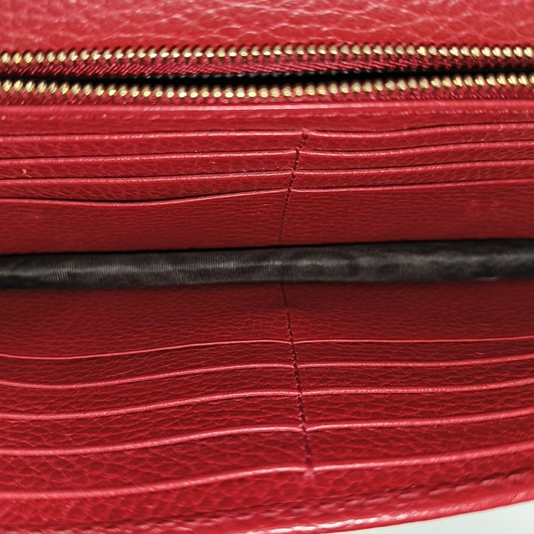 Calfskin Shoulder Bag Red