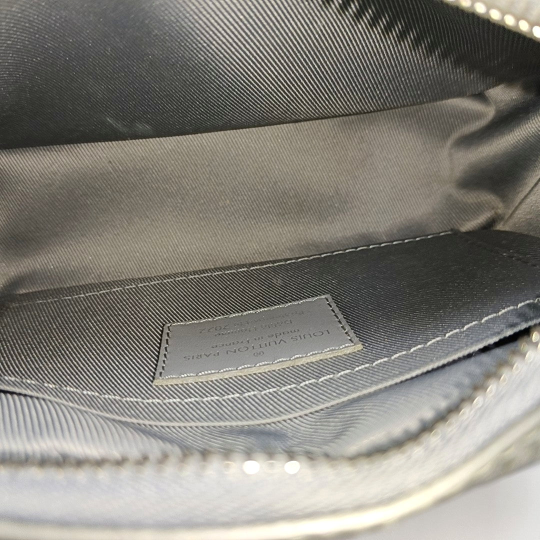 SOFT TRUNK Mini Damier Special Material Silver