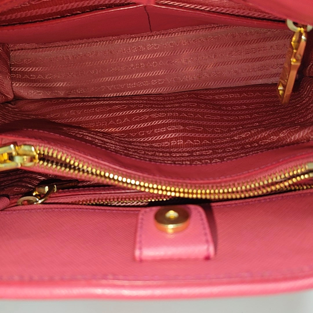 Promenade Saffiano Calfskin Pink