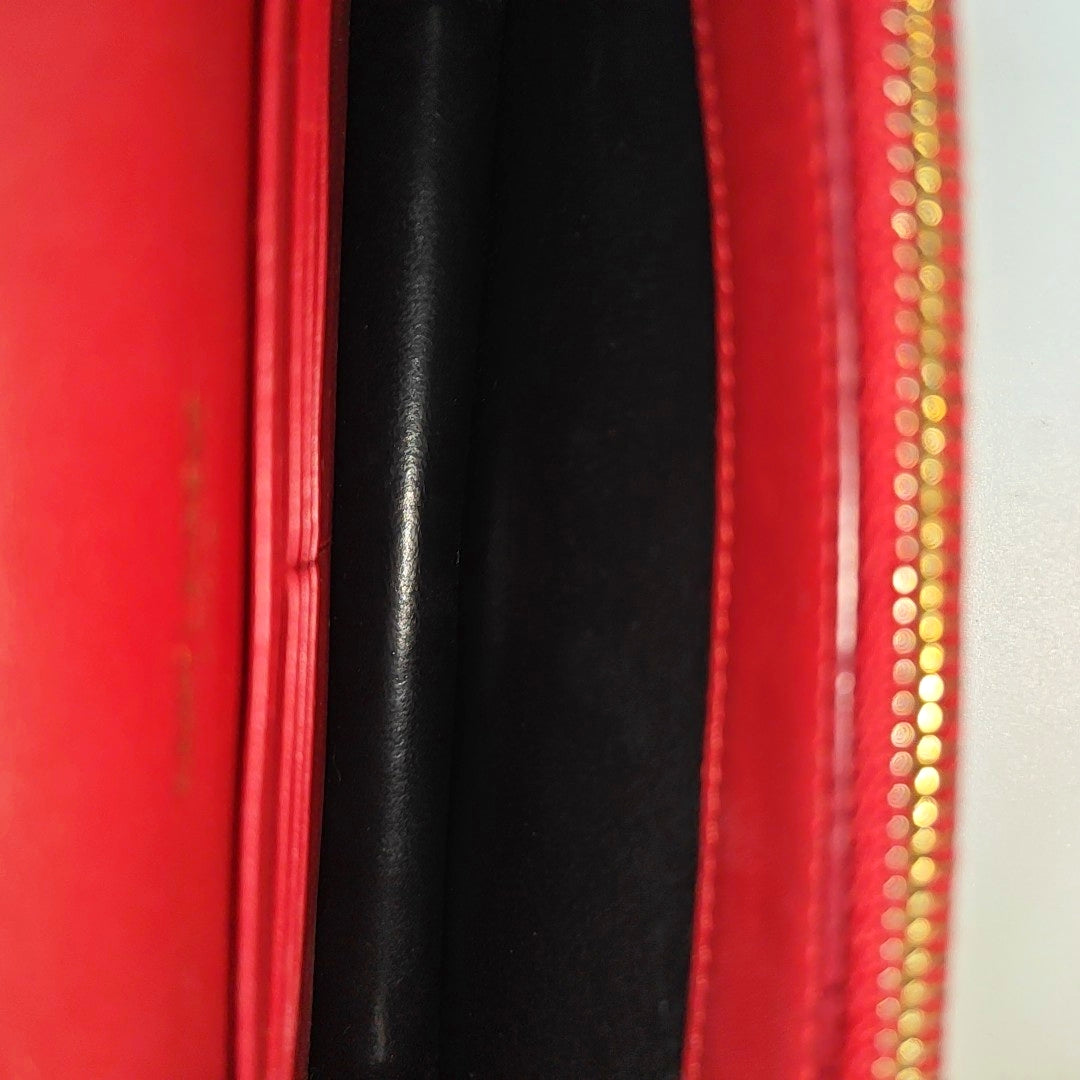 KATE WOC Calfskin Red